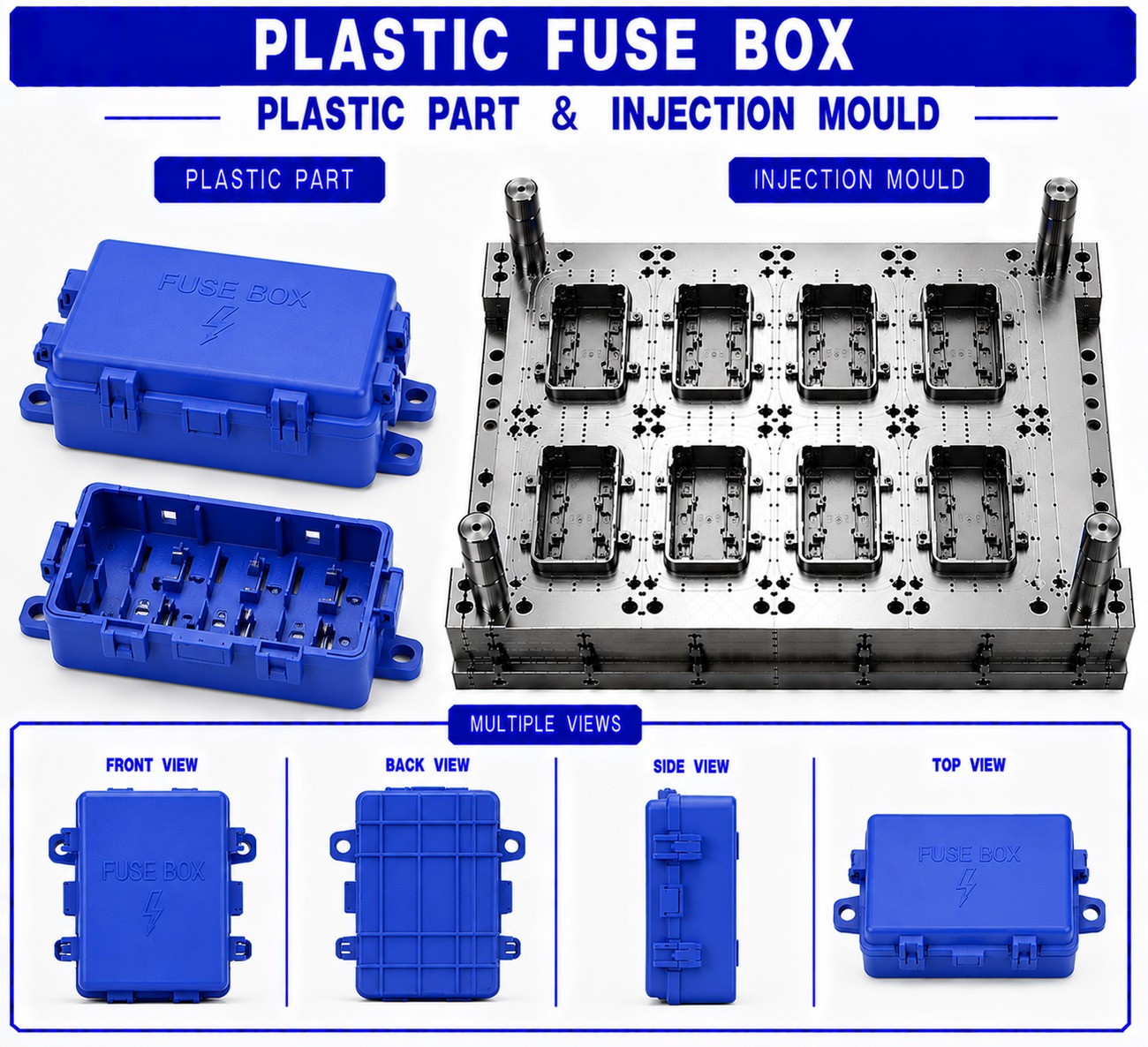 Plastic Fuse Box Mould and Moulding Service